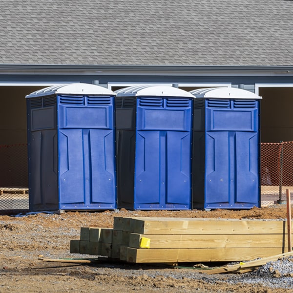 are there any restrictions on what items can be disposed of in the porta potties in West Rancho Dominguez California